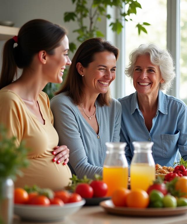 Diverse and vibrant women of different ages sharing a healthy meal in Melbourne